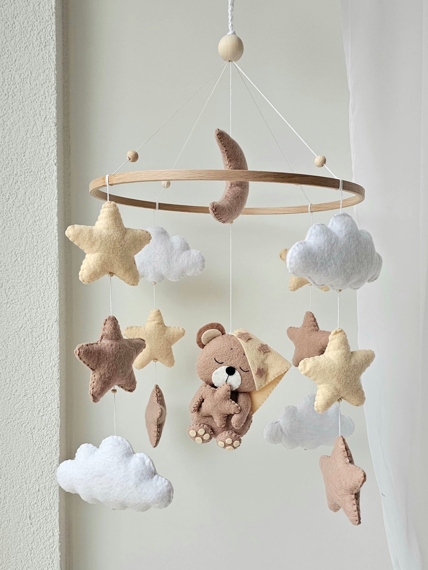 Baby Mobile Sternen Bärchen