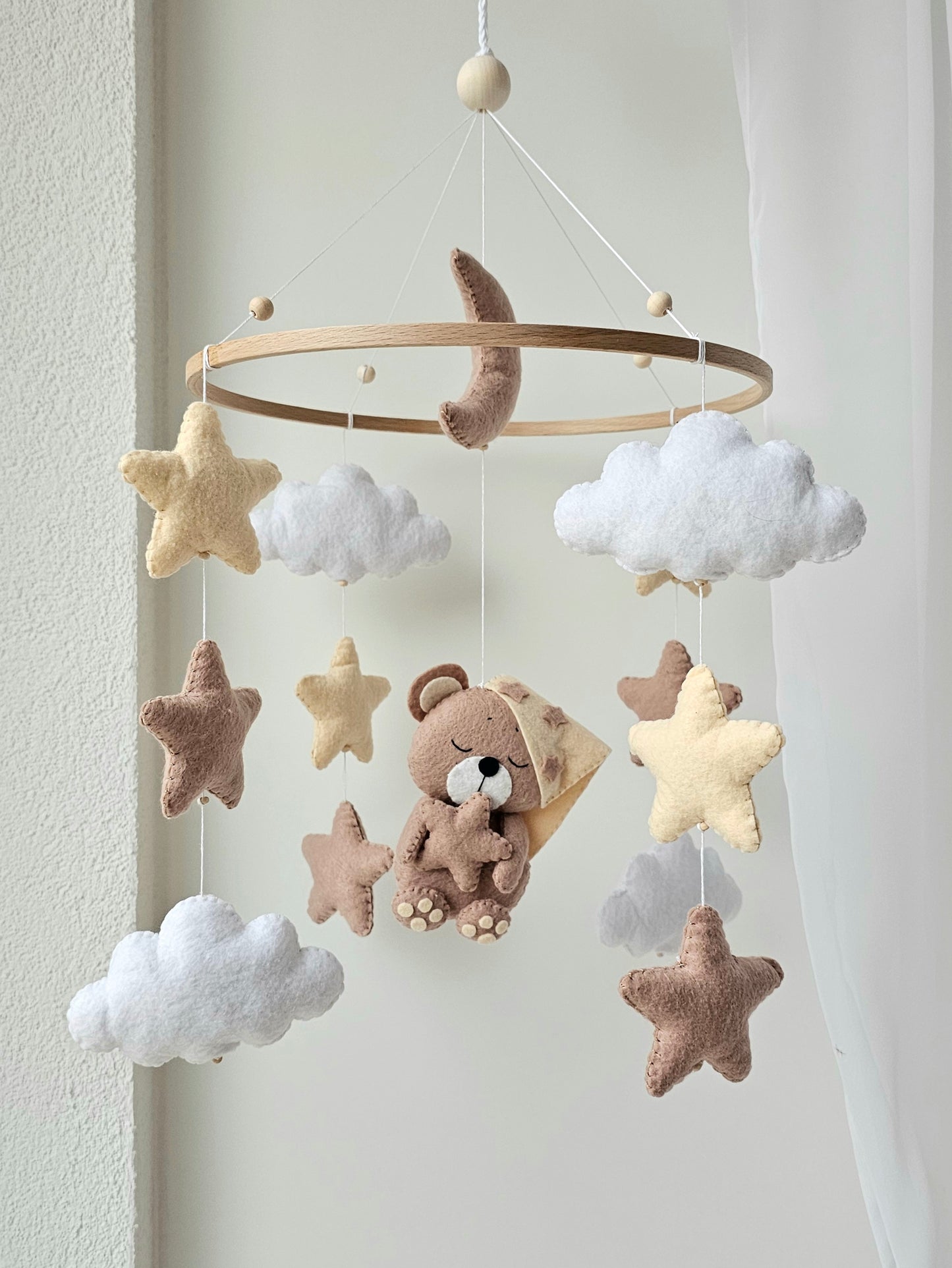 Baby Mobile Sternen Bärchen