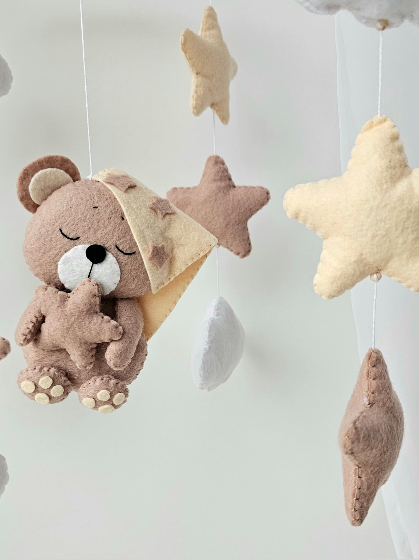 Baby Mobile Sternen Bärchen