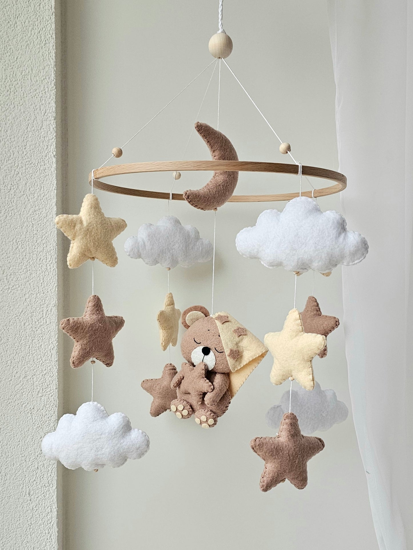 Baby Mobile Sternen Bärchen