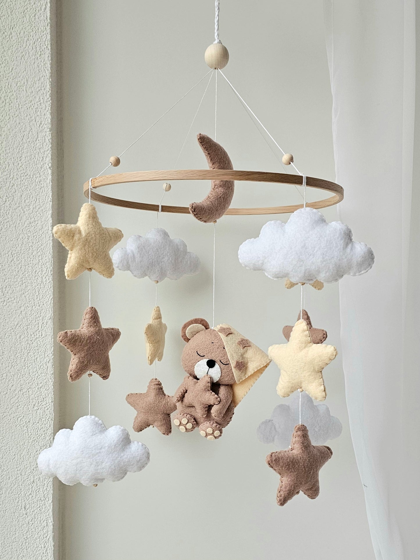 Baby Mobile Sternen Bärchen