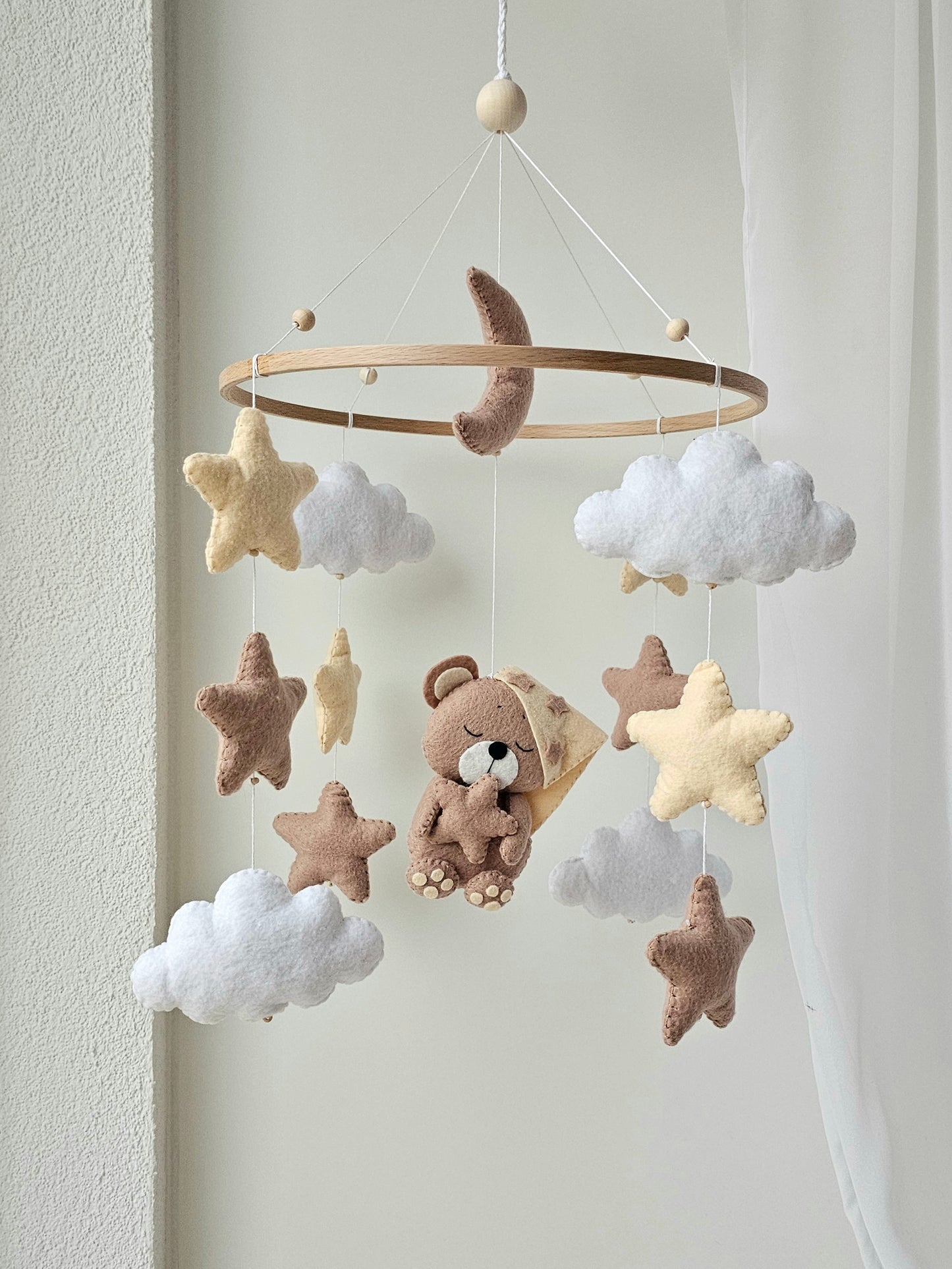 Baby Mobile Sternen Bärchen