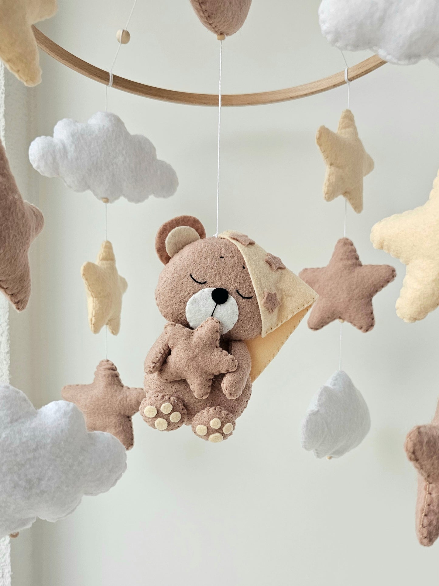 Baby Mobile Sternen Bärchen