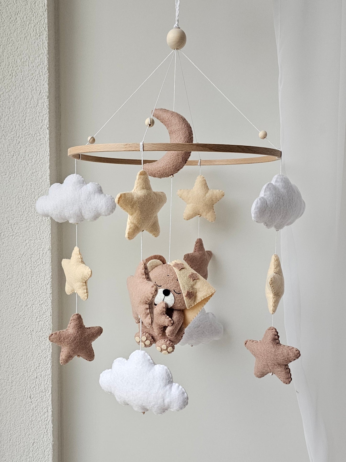 Baby Mobile Sternen Bärchen