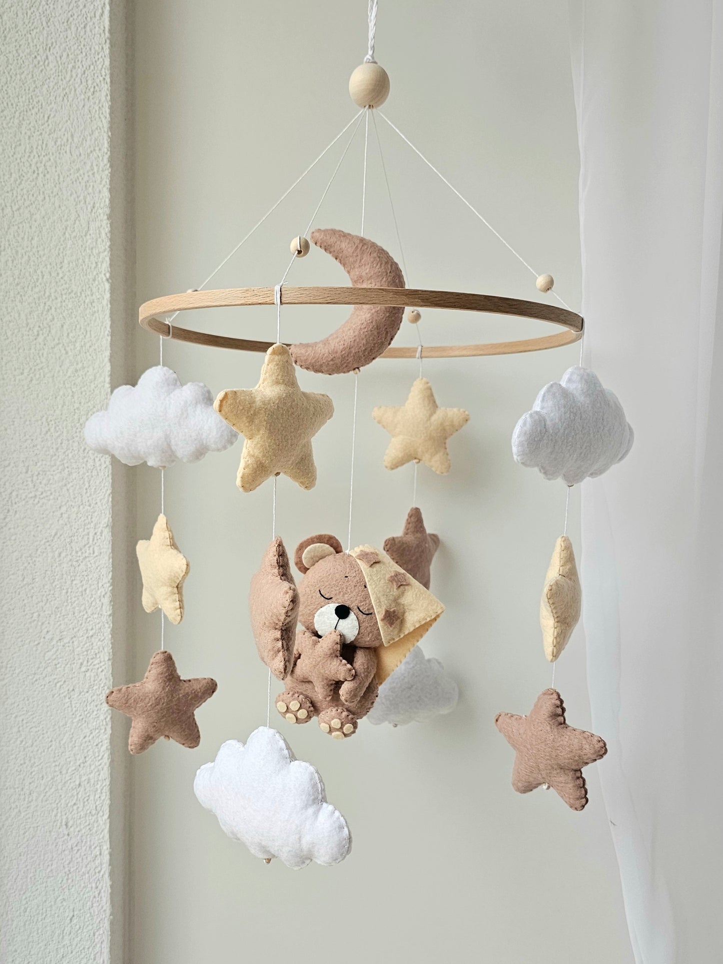 Baby Mobile Sternen Bärchen