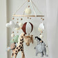 Baby Mobile fliegender Ballon natur