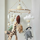 Baby Mobile fliegender Ballon natur
