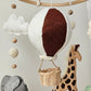Baby Mobile fliegender Ballon natur