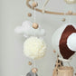 Baby Mobile fliegender Ballon natur