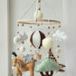 Baby Mobile fliegender Ballon natur