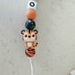 Schnullerkette Jungle Tiger