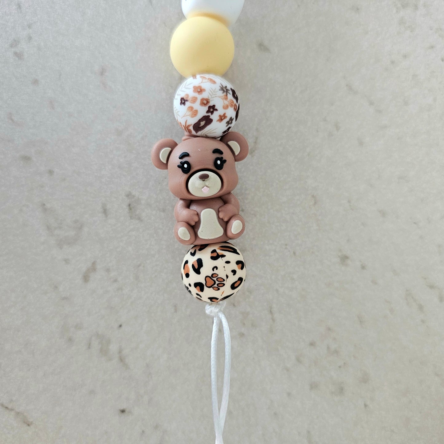 Schnullerkette Jungle Bär