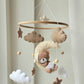 Baby Mobile Pouffy Bärchen beige/hellbraun Mini