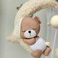 Baby Mobile Pouffy Bärchen beige/hellbraun