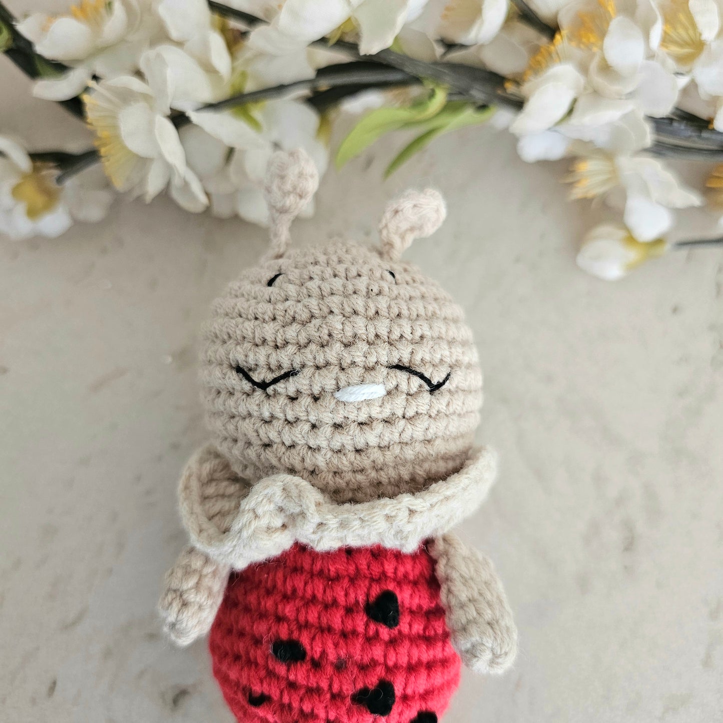 Crochet Mini Marienkäfer