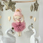 Baby Mobile Ballerina altrosa