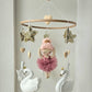 Baby Mobile Ballerina altrosa