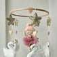 Baby Mobile Ballerina altrosa