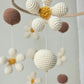 Baby Mobile Flower Power beige