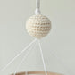 Baby Mobile Flower Power beige