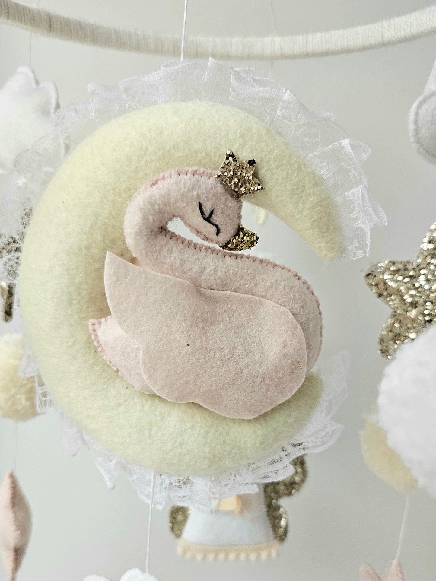 Baby Mobile Engelchen rosa