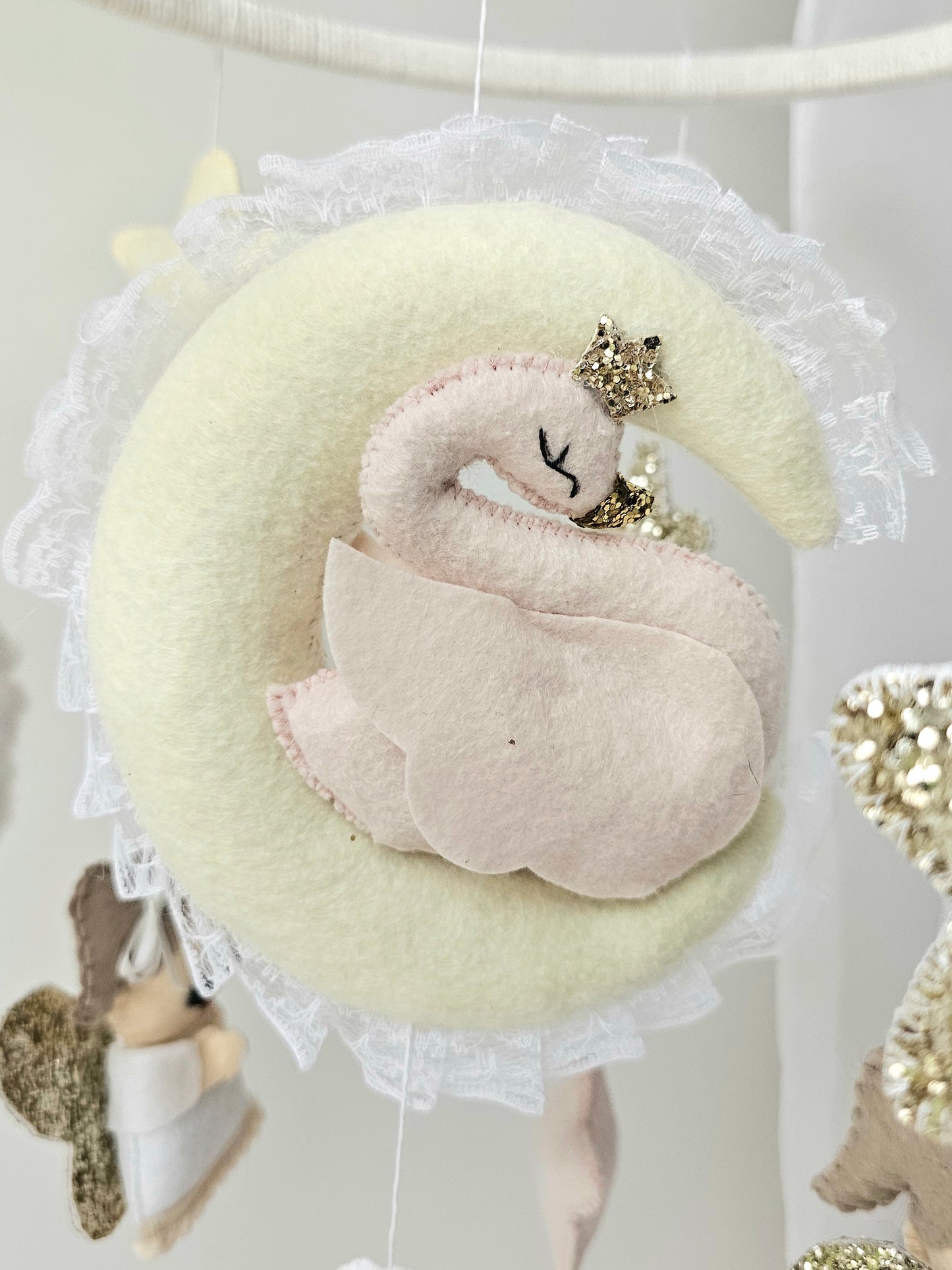 Baby Mobile Engelchen rosa