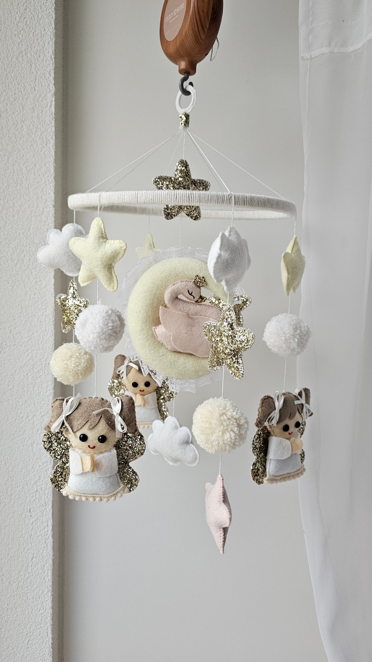 Baby Mobile Engelchen rosa