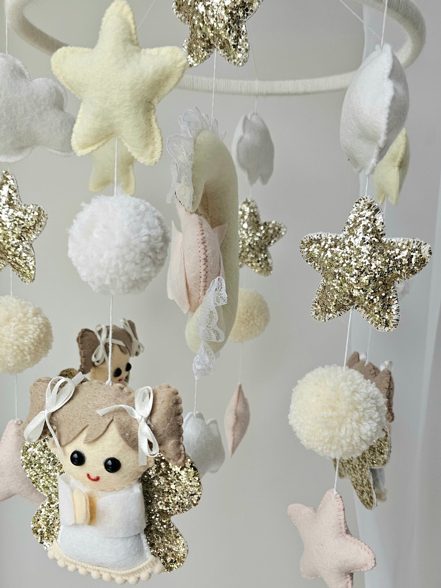 Baby Mobile Engelchen rosa