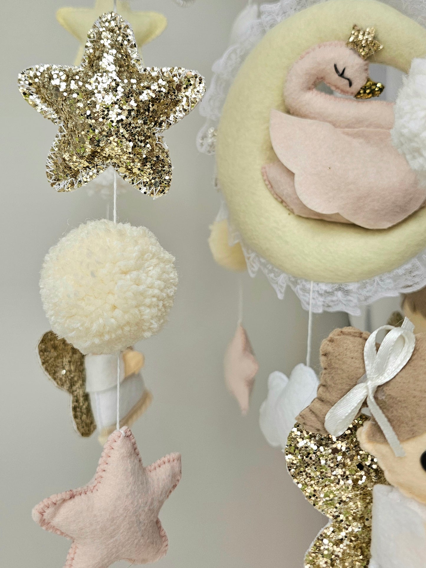 Baby Mobile Engelchen rosa