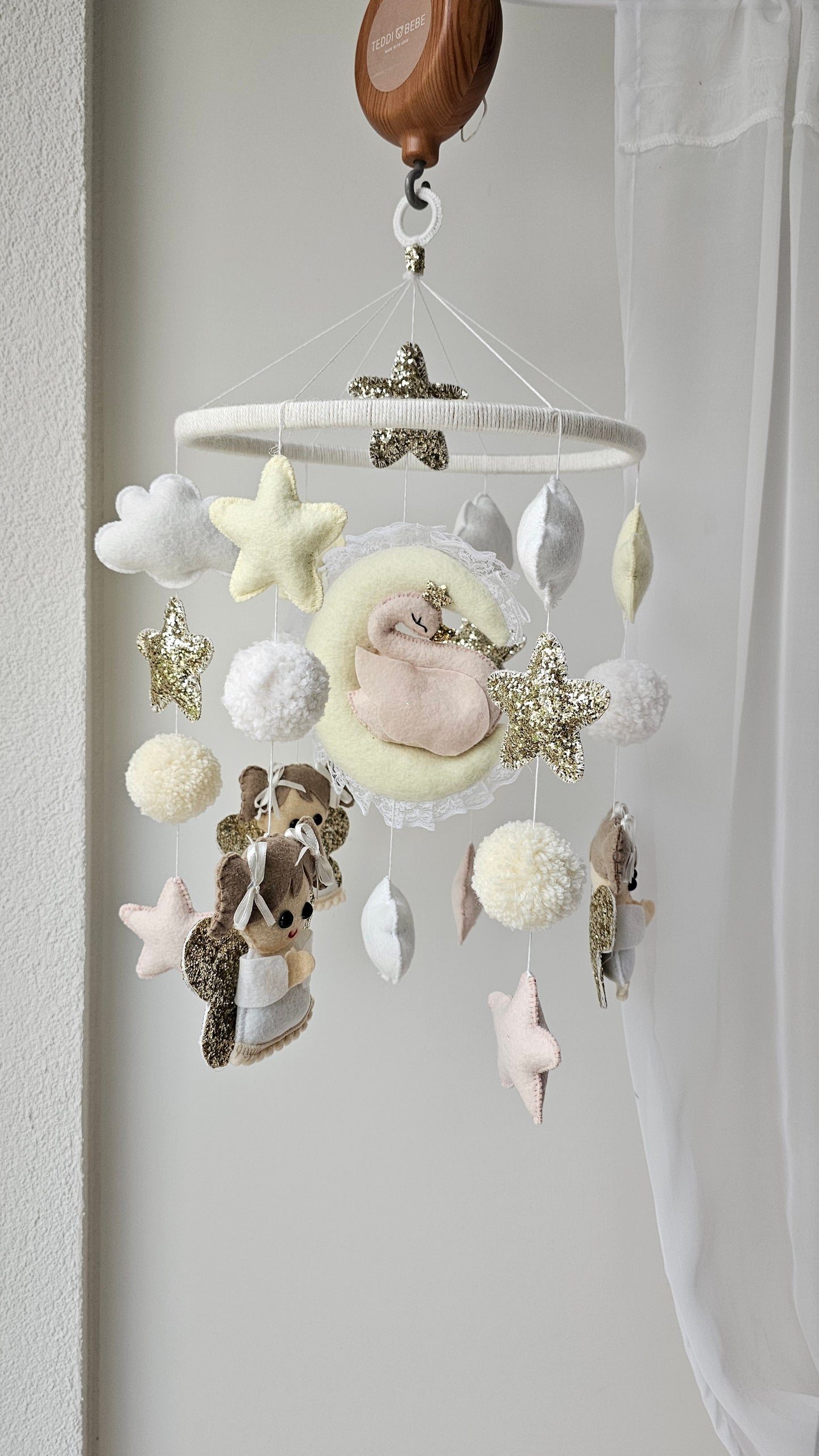 Baby Mobile Engelchen rosa