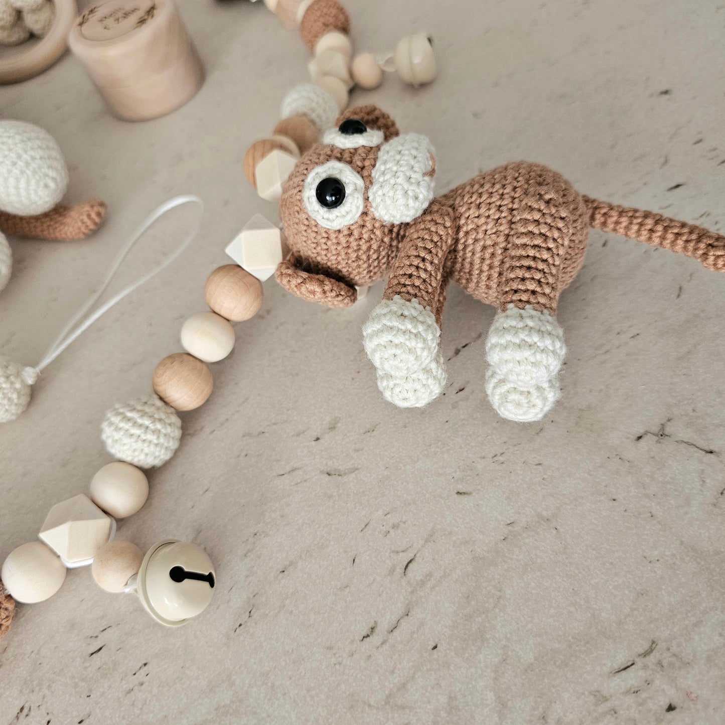XXL Set Crochet Liebe Äffchen