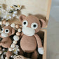 Erinnerungsbox personalisiert mit XXL Set Crochet Liebe Äffchen