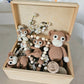 Erinnerungsbox personalisiert mit XXL Set Crochet Liebe Äffchen