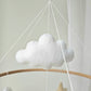 Baby Mobile Bärchen mit Mütze hellgelb