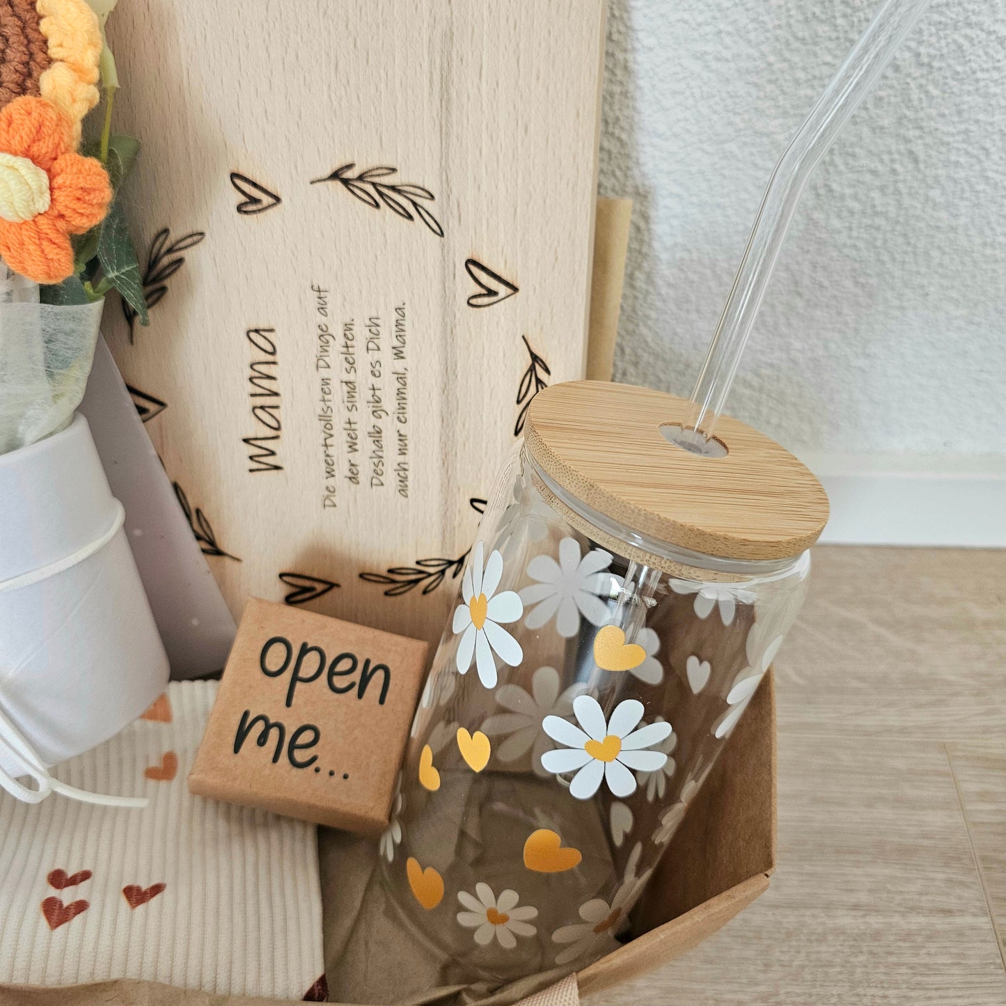 Geschenkset Beste Mama gelb
