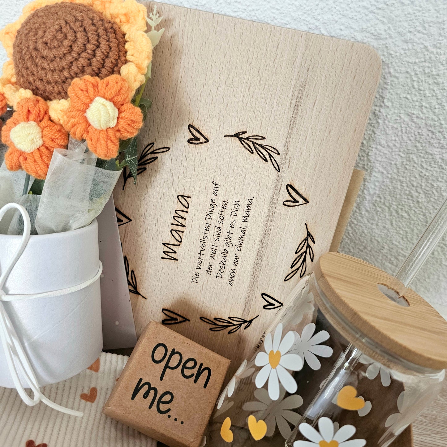Geschenkset Beste Mama gelb