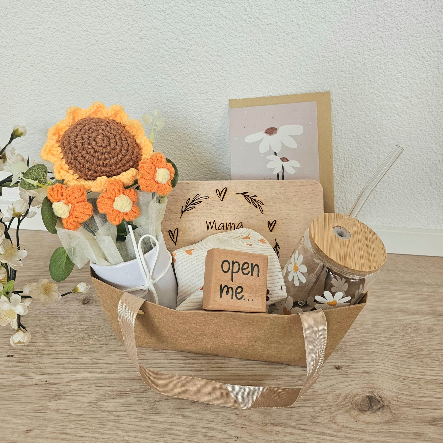 Geschenkset Beste Mama gelb