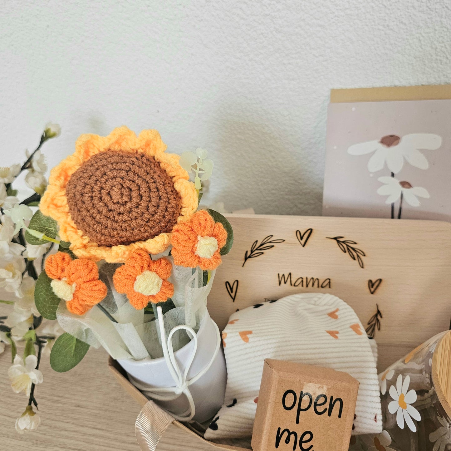 Geschenkset Beste Mama gelb