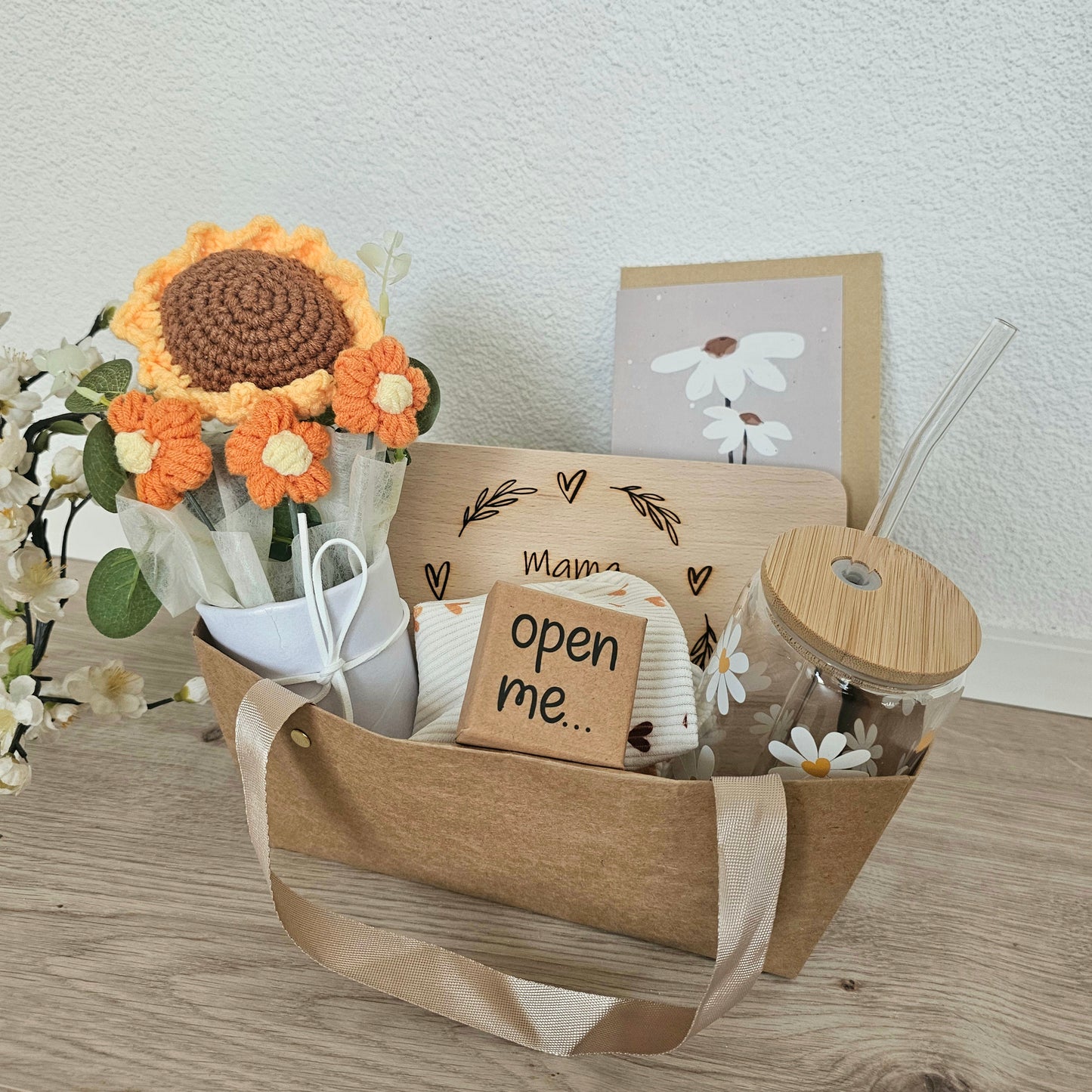 Geschenkset Beste Mama gelb