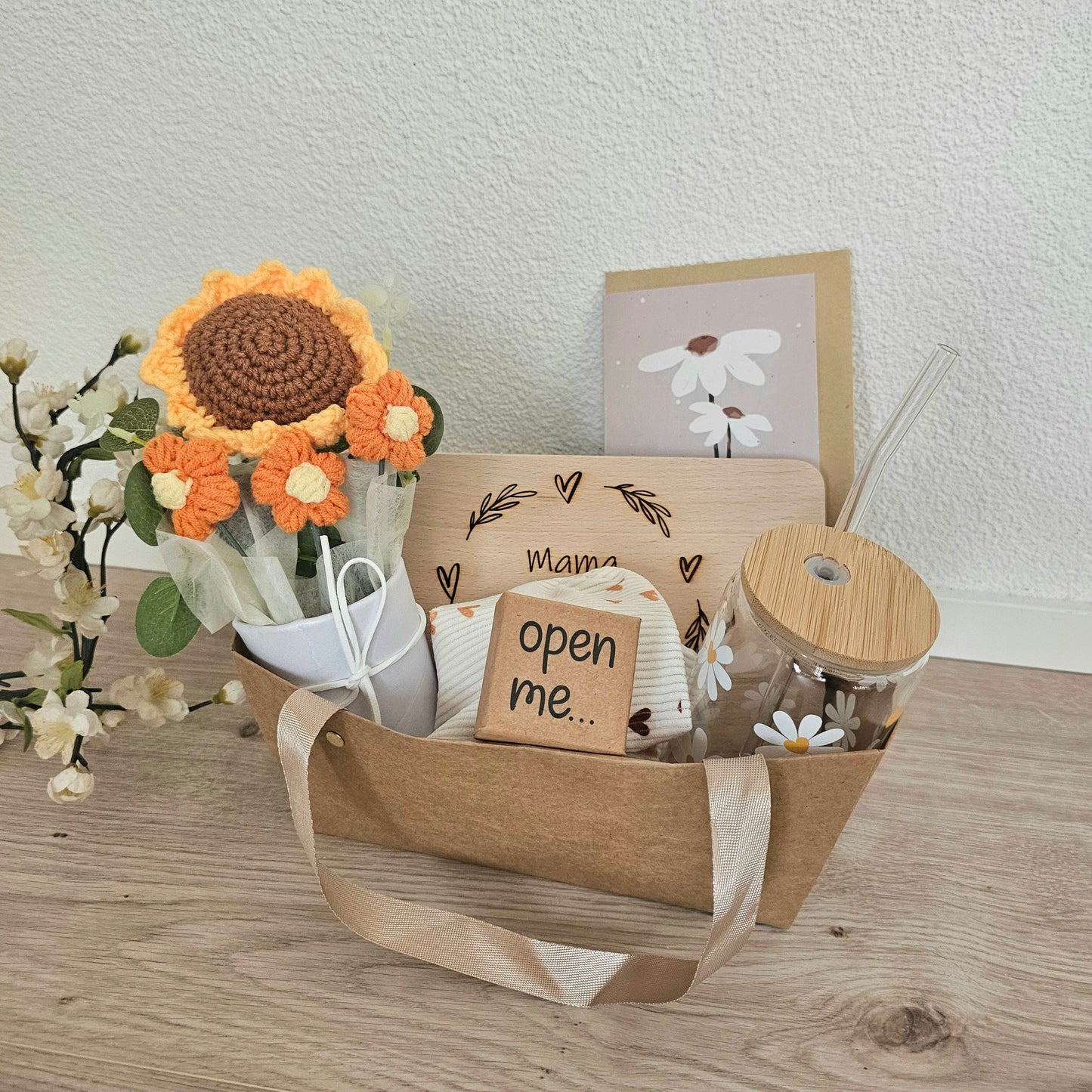 Geschenkset Beste Mama gelb