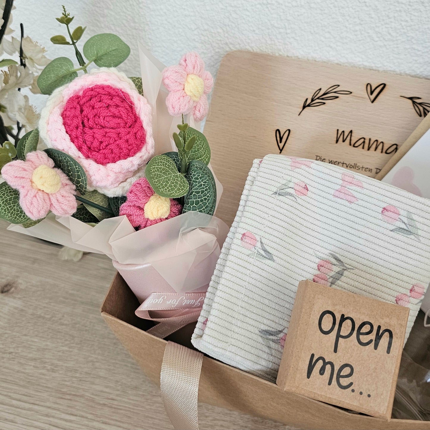 Geschenkset Beste Mama rosa