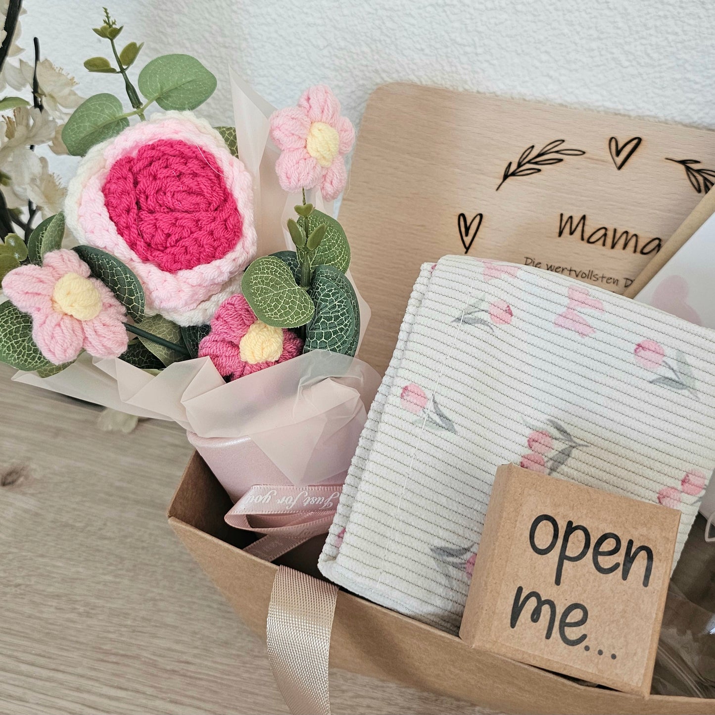 Geschenkset Beste Mama rosa