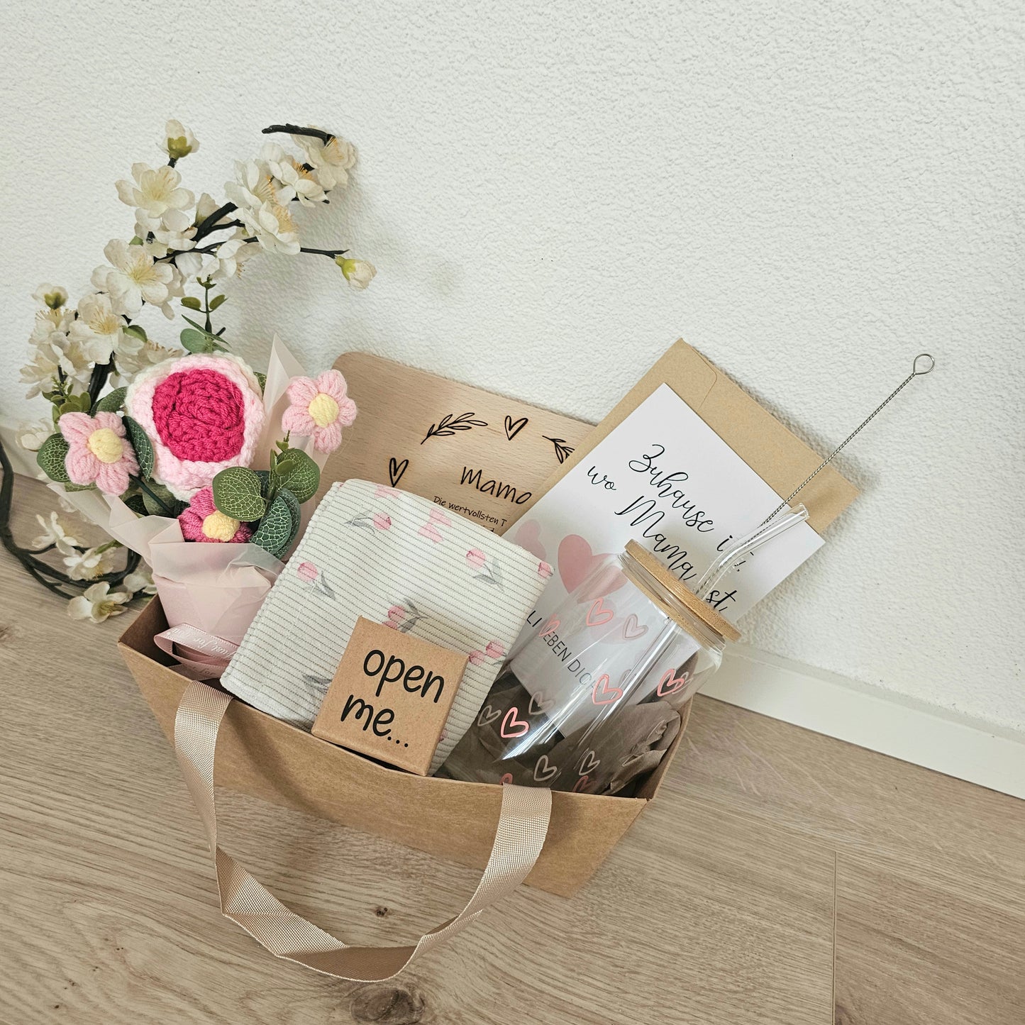 Geschenkset Beste Mama rosa