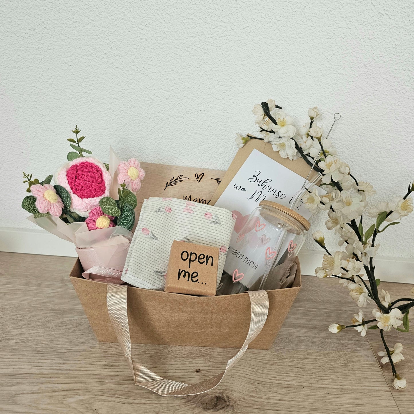 Geschenkset Beste Mama rosa