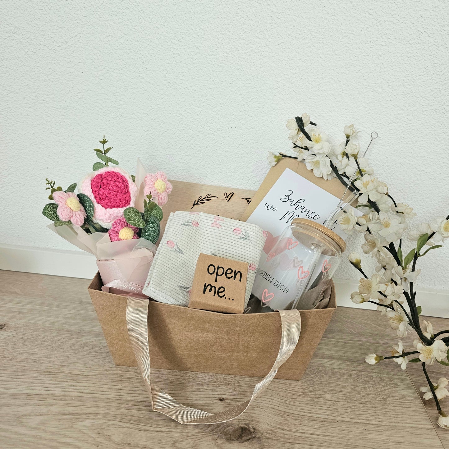 Geschenkset Beste Mama rosa