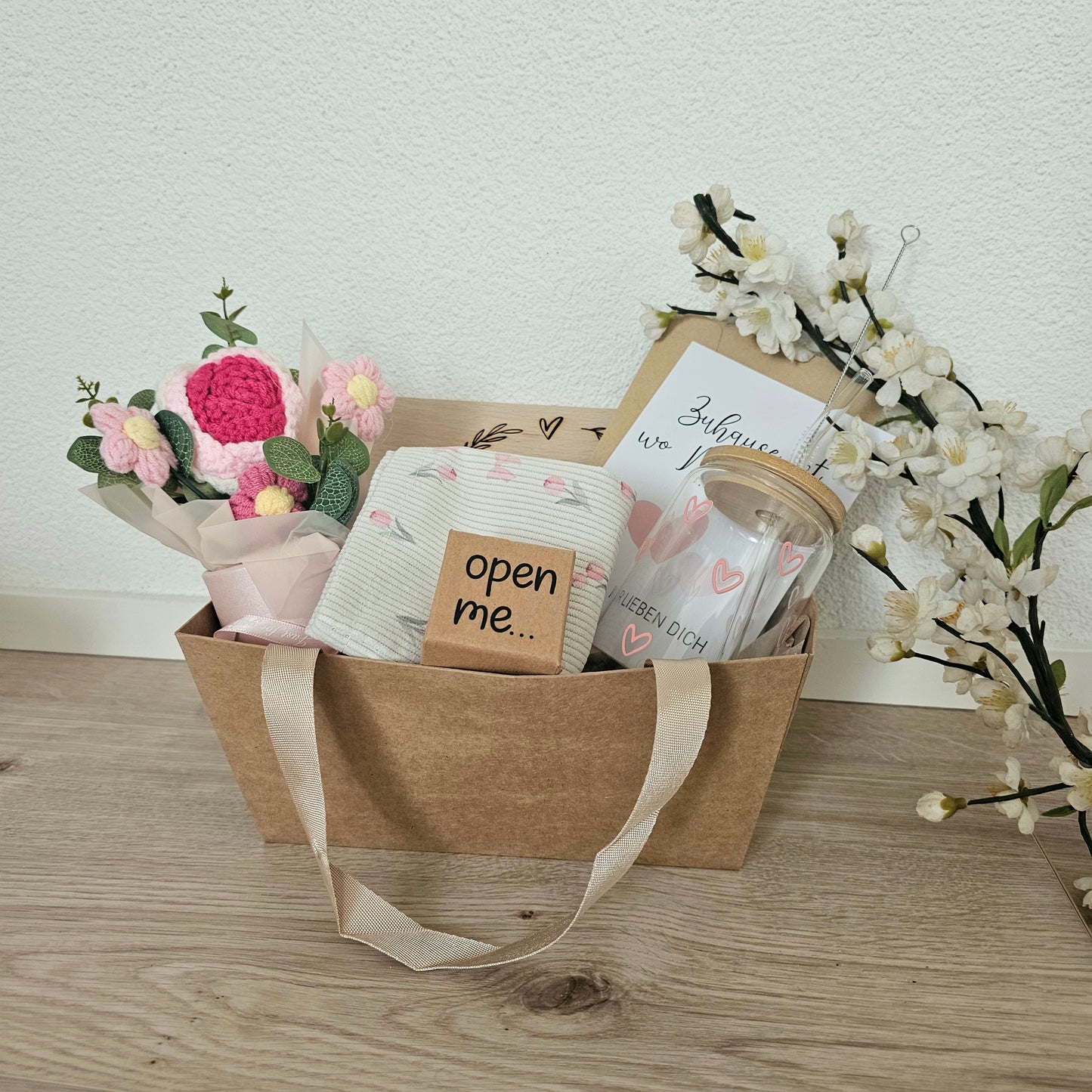 Geschenkset Beste Mama rosa