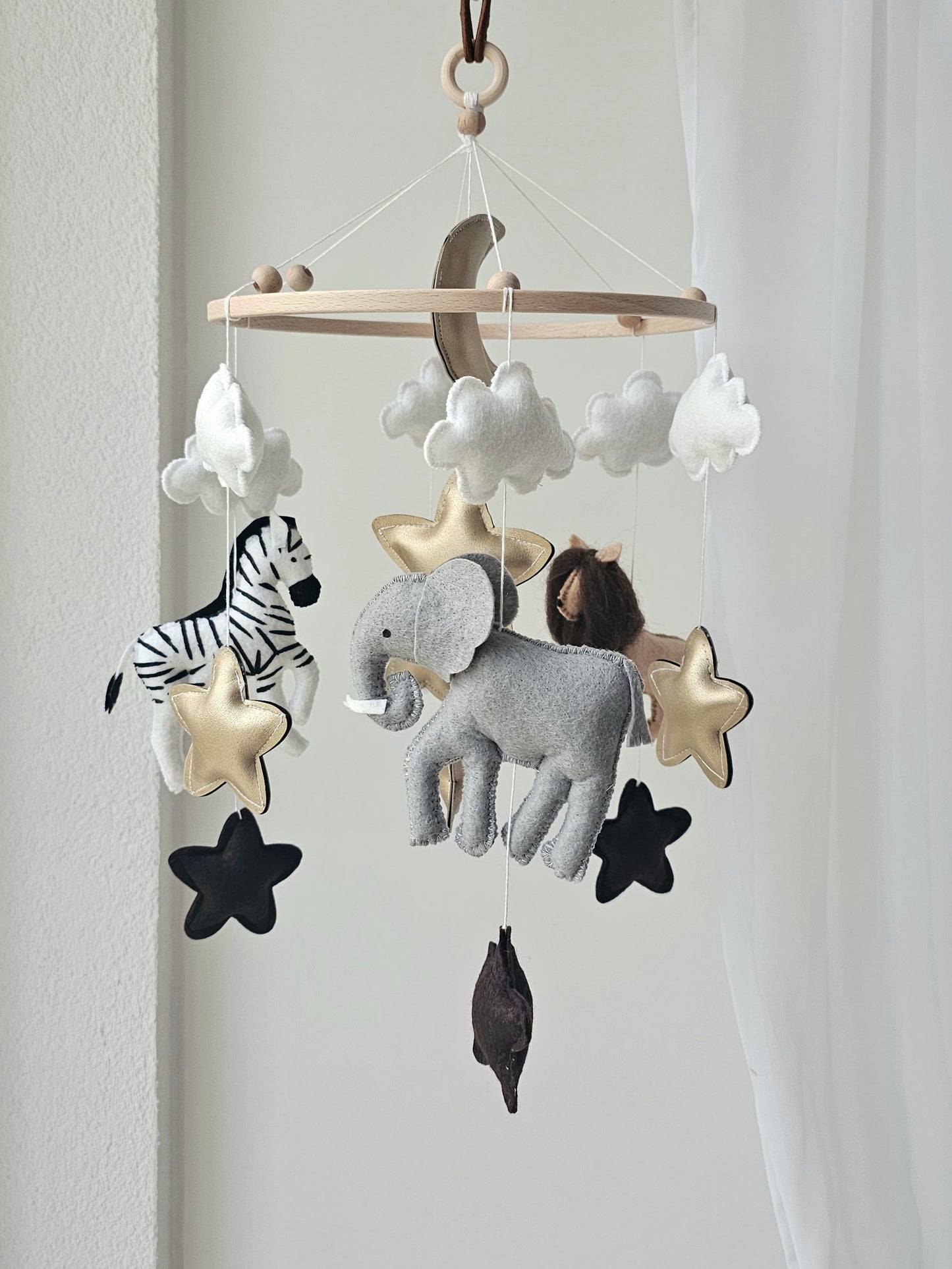 Baby Mobile Safari Nature Tiere