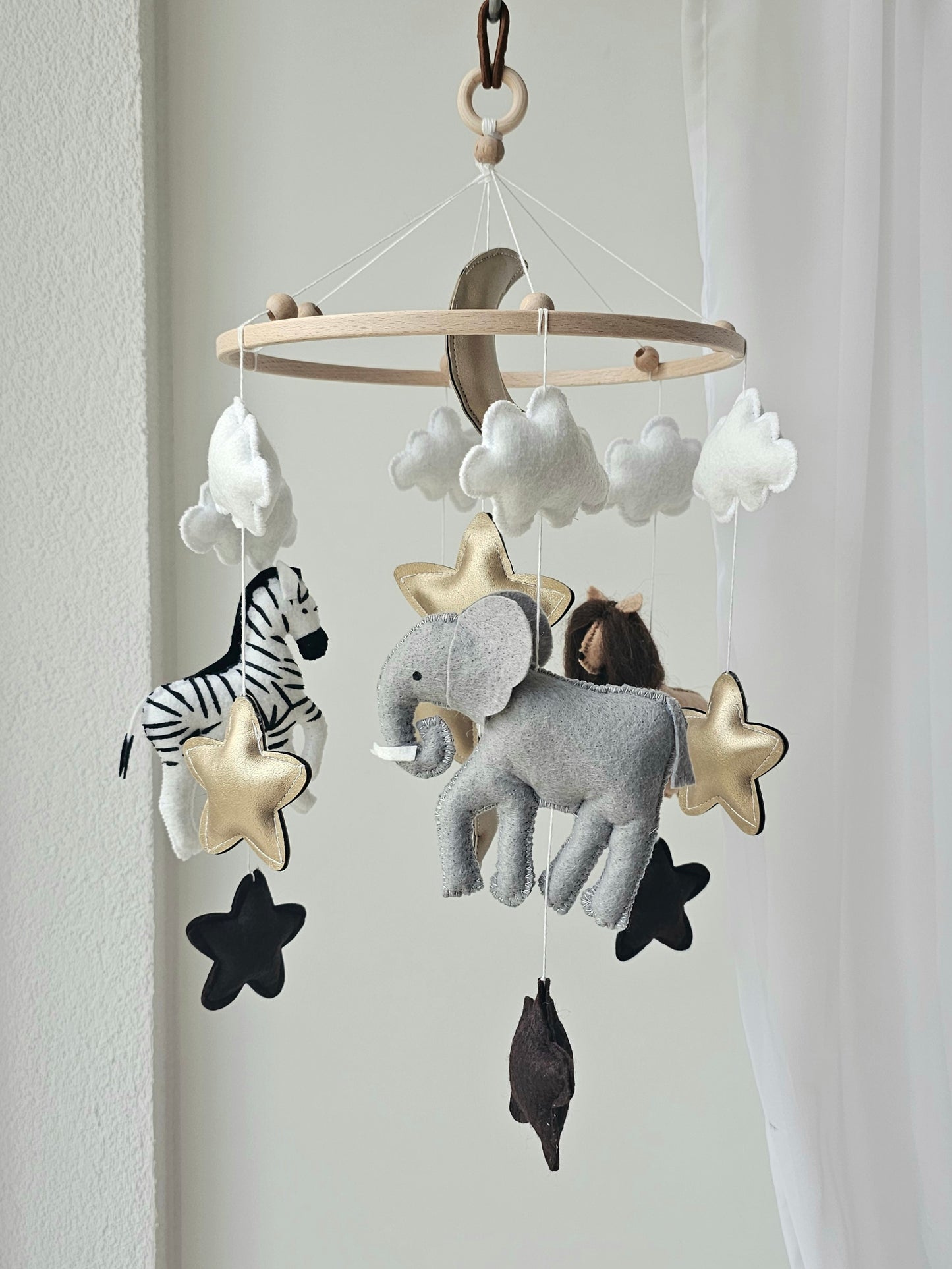 Baby Mobile Safari Nature Tiere