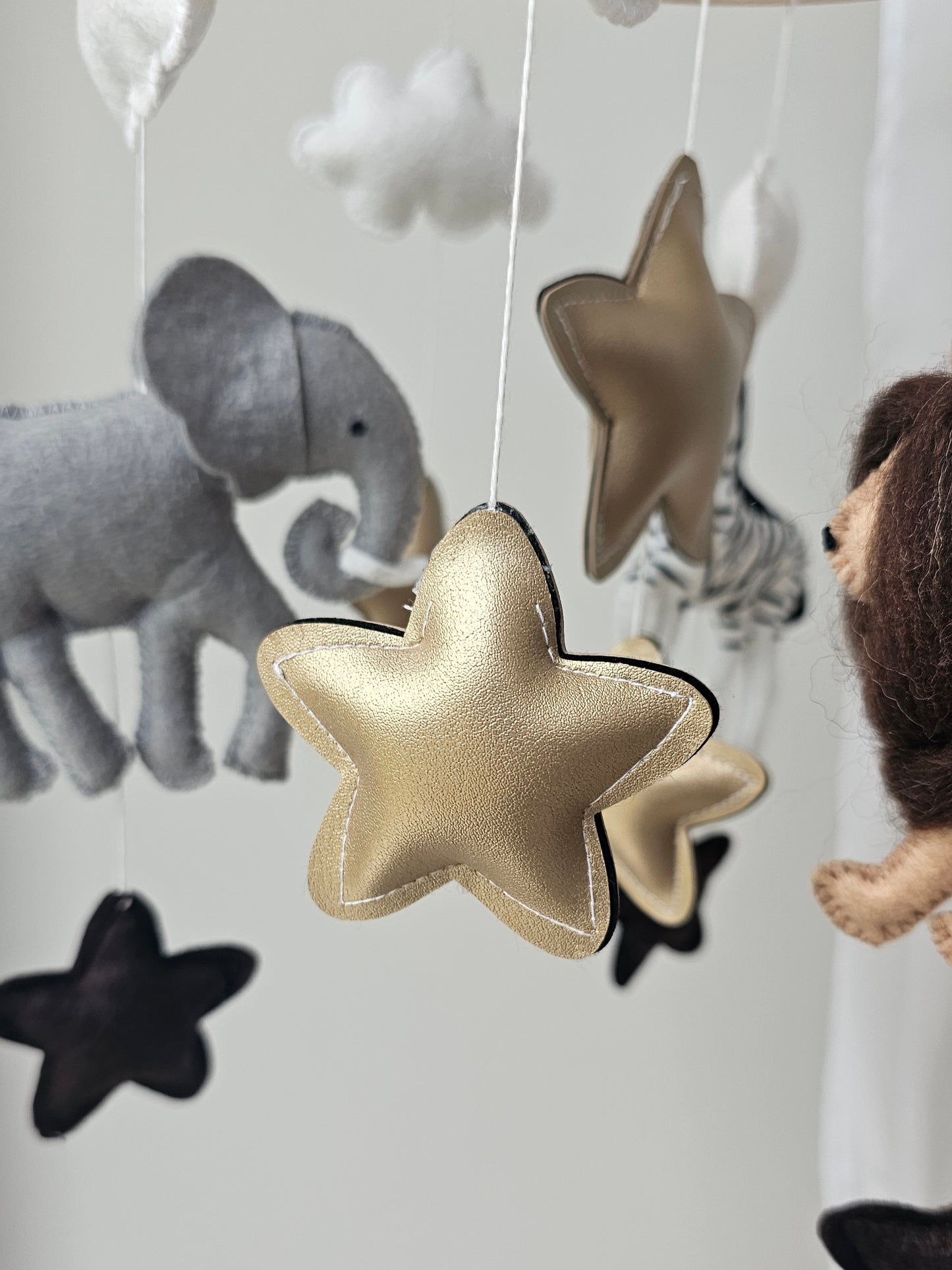 Baby Mobile Safari Nature Tiere