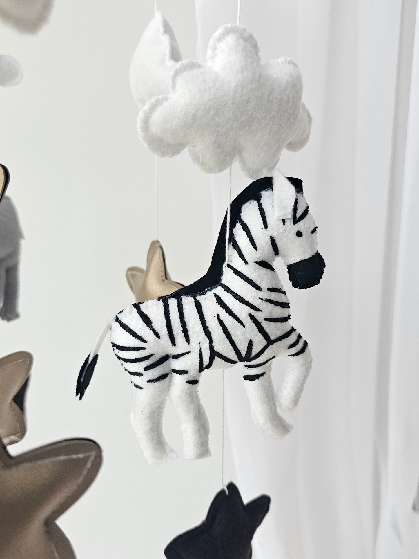 Baby Mobile Safari Nature Tiere